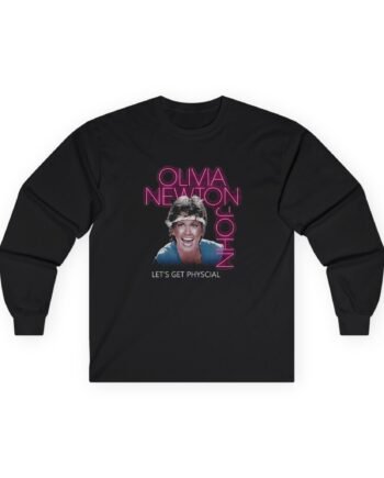 Olivia Newton John Neon Nights Unisex Ultra Cotton Long Sleeve Tee