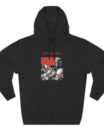 All Out War Crucified Three-Panel Fleece Hoodie