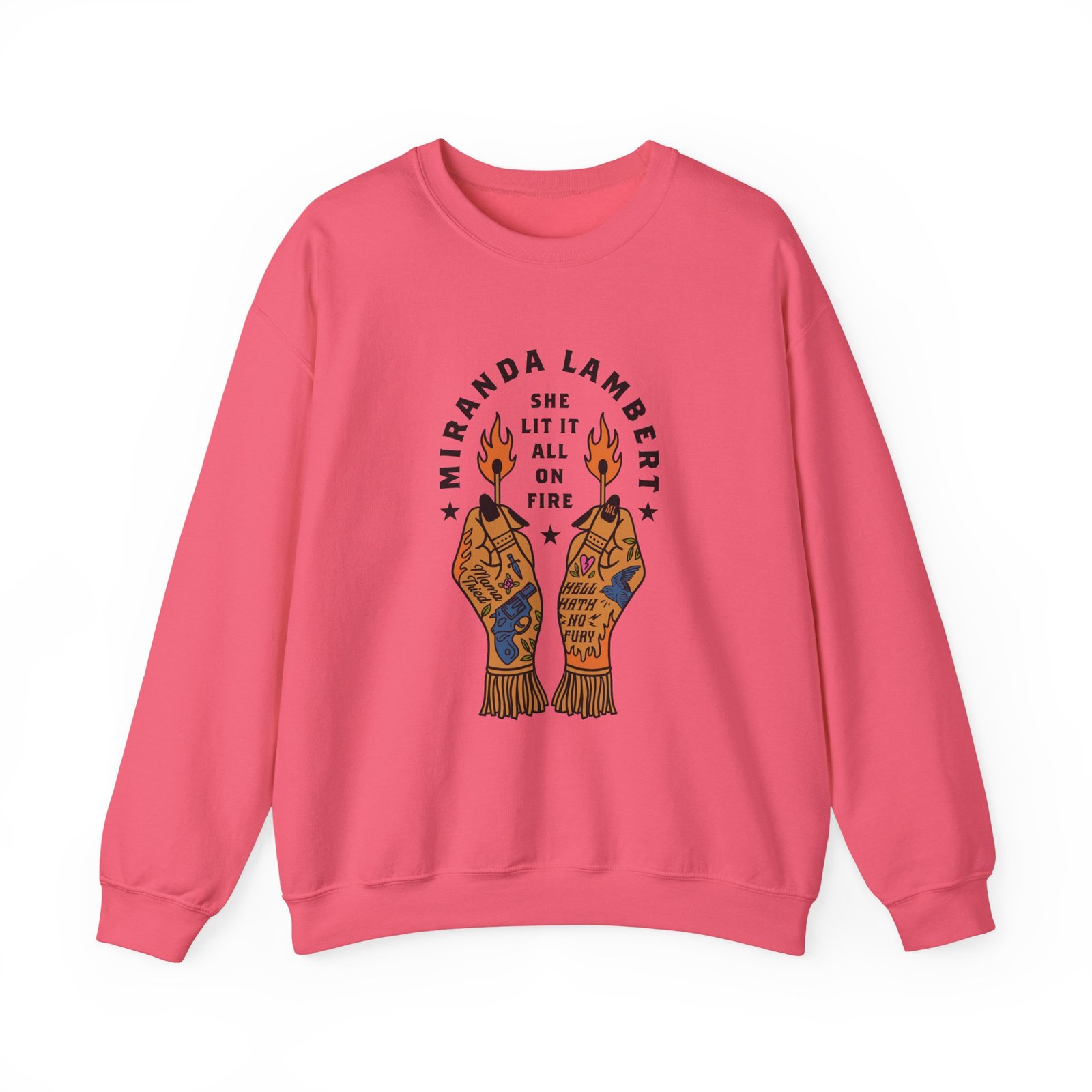 Miranda Lambert Hell Hath No Fury Unisex Heavy Blend™ Crewneck Sweatshirt