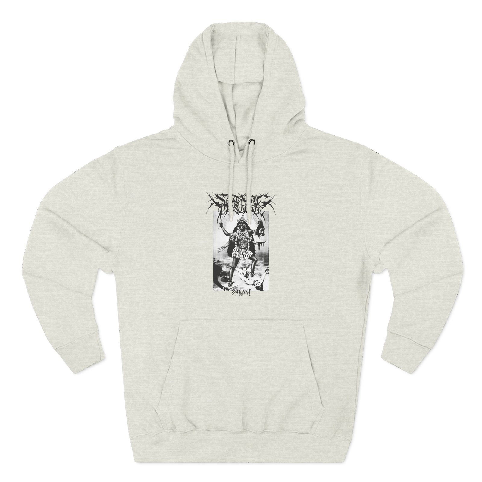 Zheani Satanic Prostitute Three-Panel Fleece Hoodie