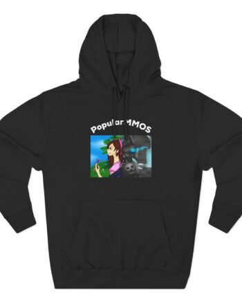 Popularmmos Three-Panel Fleece Hoodie