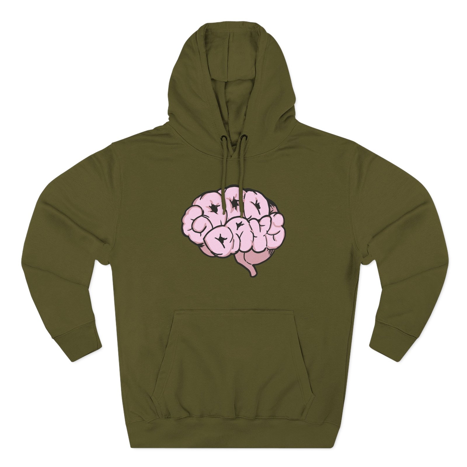 Sza SosTde 2020 Good Days Brain Three-Panel Fleece Hoodie