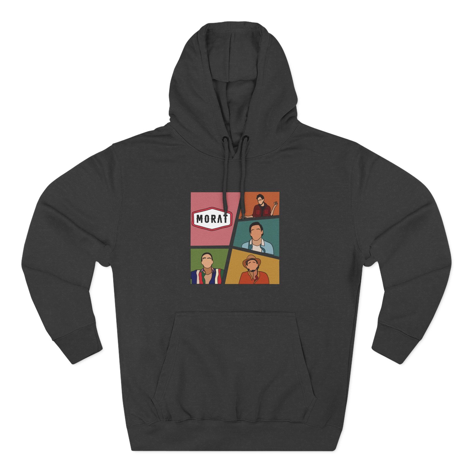 Morat Three-Panel Fleece Hoodie