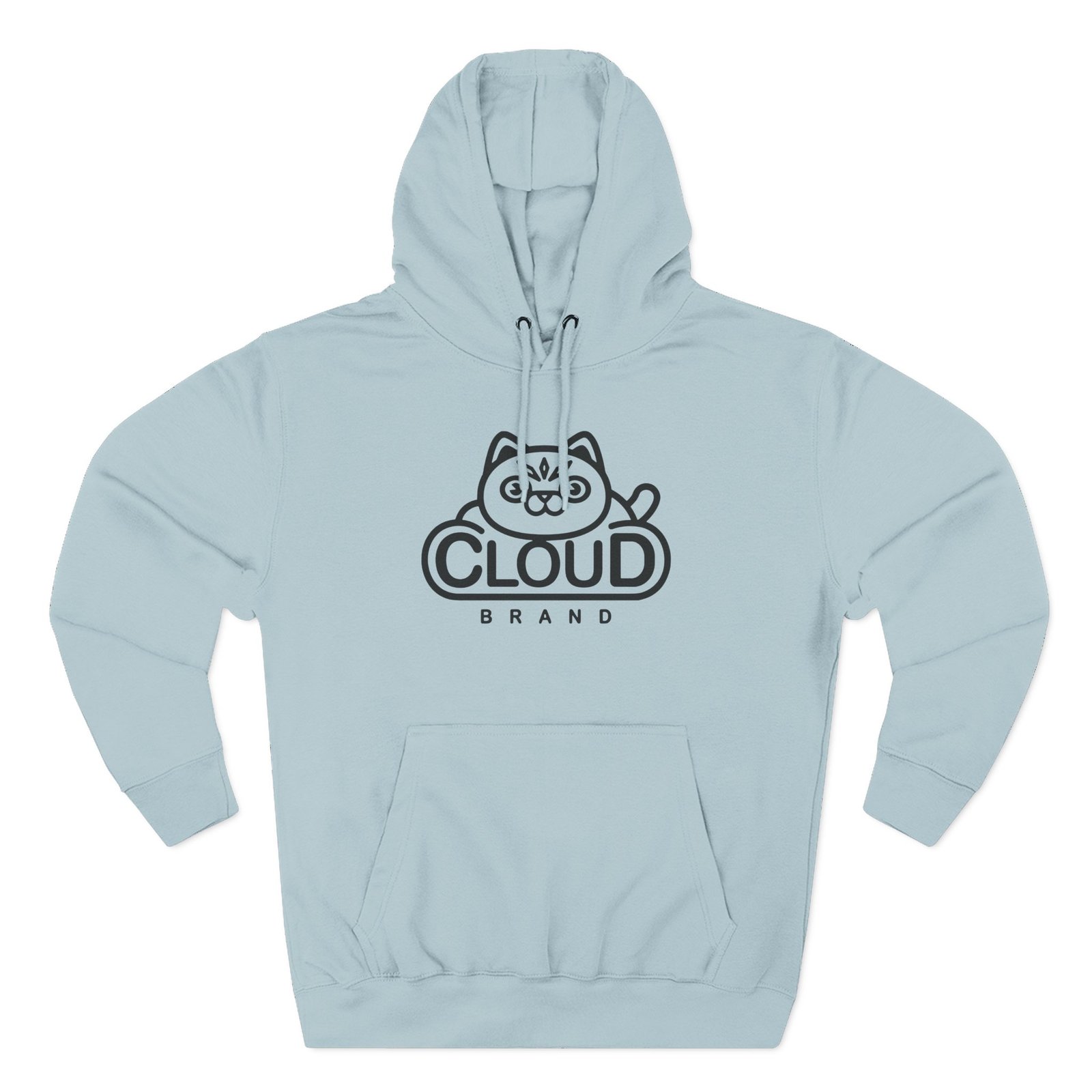 Popularmmos Three-Panel Fleece Hoodie