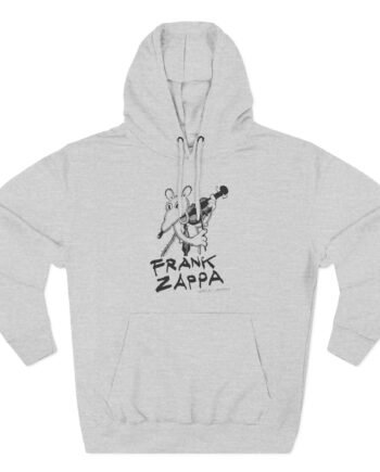 Frank Zappa Rat Three-Panel Fleece Hoodie