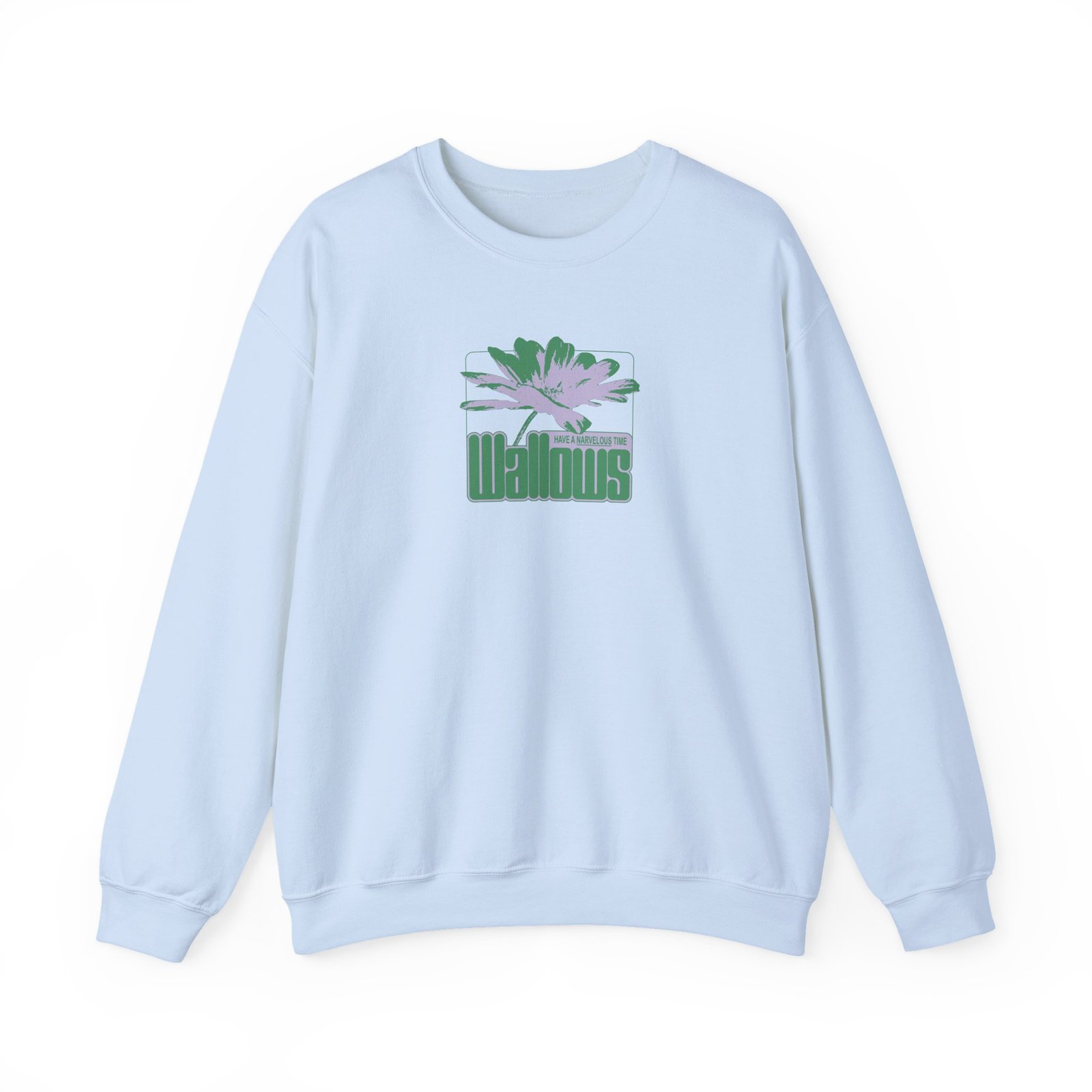 Wallows Marvelous Flower Unisex Heavy Blend™ Crewneck Sweatshirt