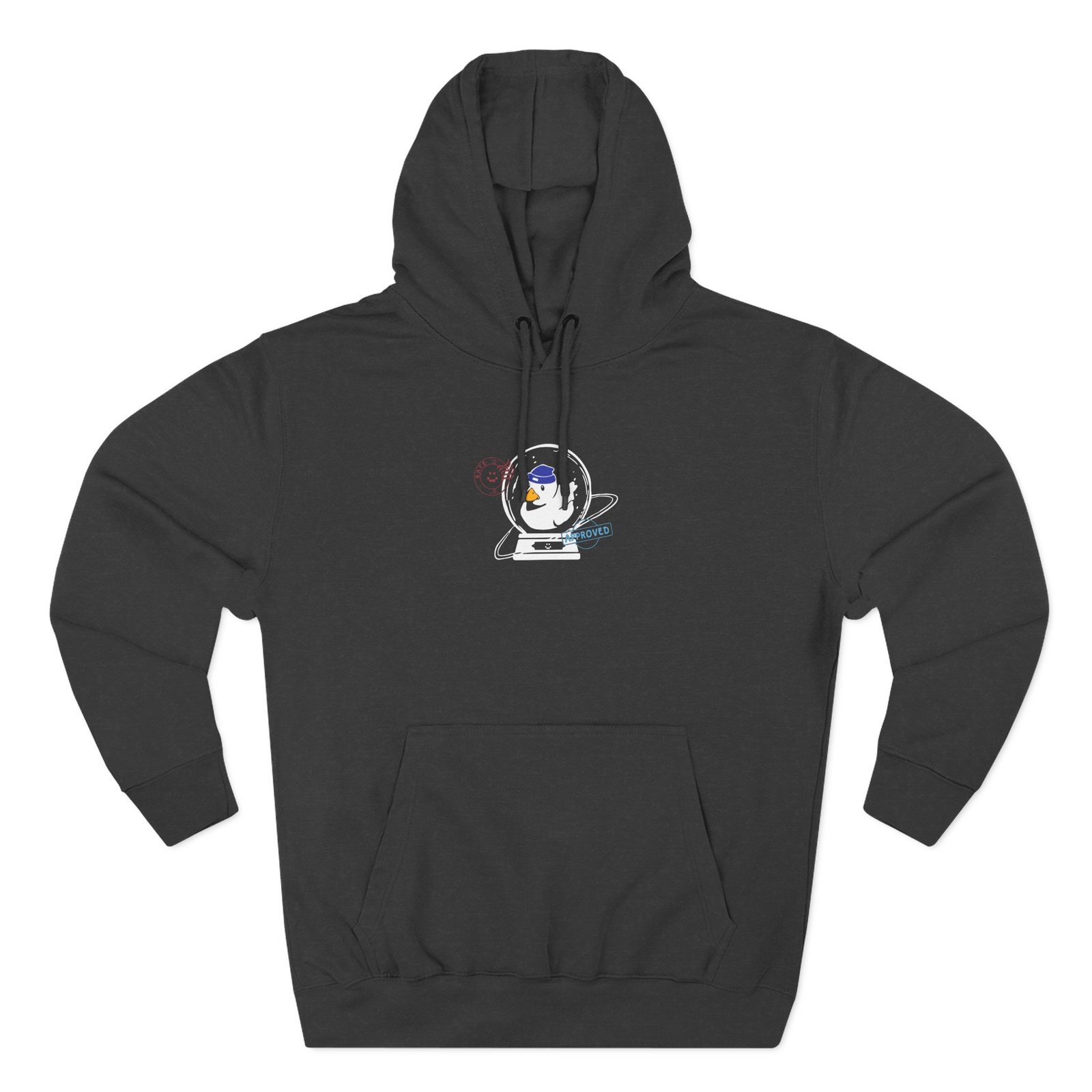 Quackity World Globe Three-Panel Fleece Hoodie