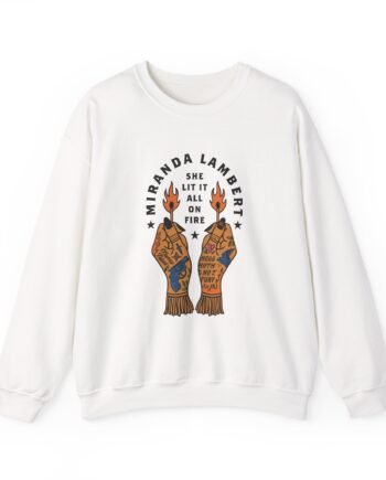 Miranda Lambert Hell Hath No Fury Unisex Heavy Blend™ Crewneck Sweatshirt