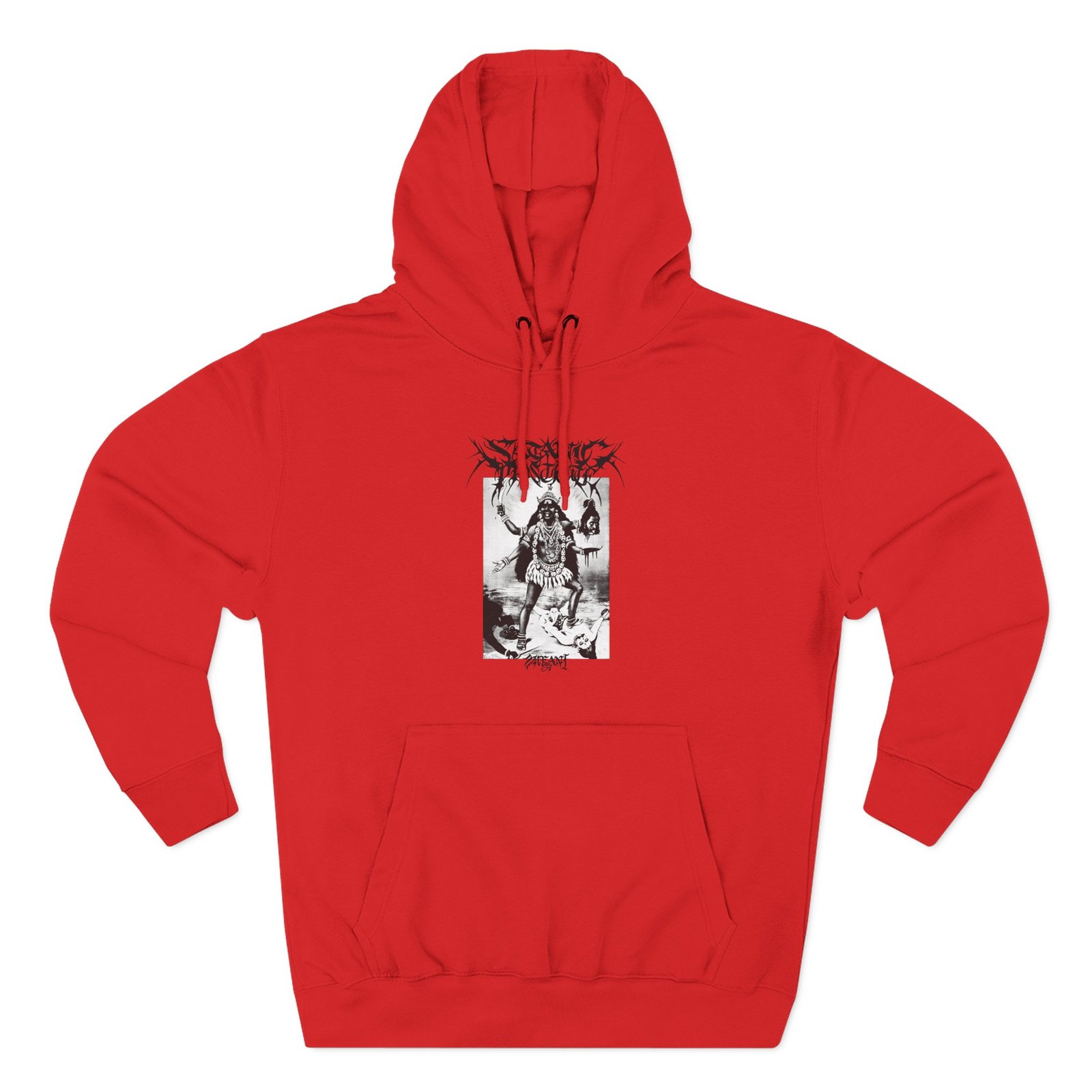 Zheani Satanic Prostitute Three-Panel Fleece Hoodie