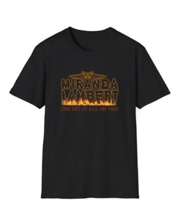 Miranda Lambert Set It All on Fire Unisex Softstyle T-Shirt
