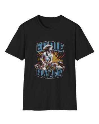 Van Halen Eddie Unisex Softstyle T-Shirt