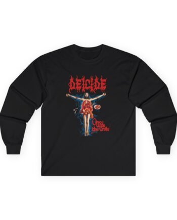 Deicide Uncensored Once Upon The Cross Unisex Ultra Cotton Long Sleeve Tee