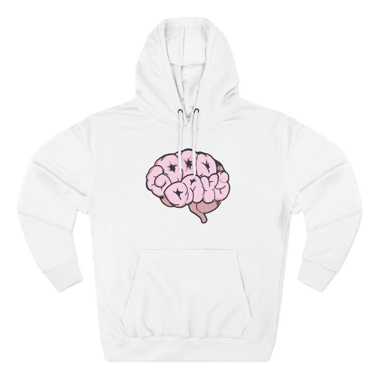 Sza SosTde 2020 Good Days Brain Three-Panel Fleece Hoodie