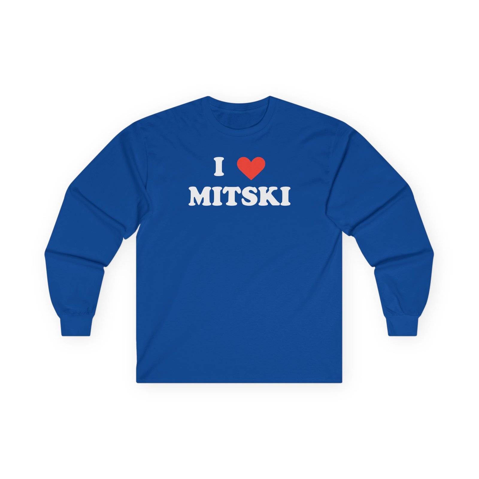 I Love Mitski Unisex Ultra Cotton Long Sleeve Tee