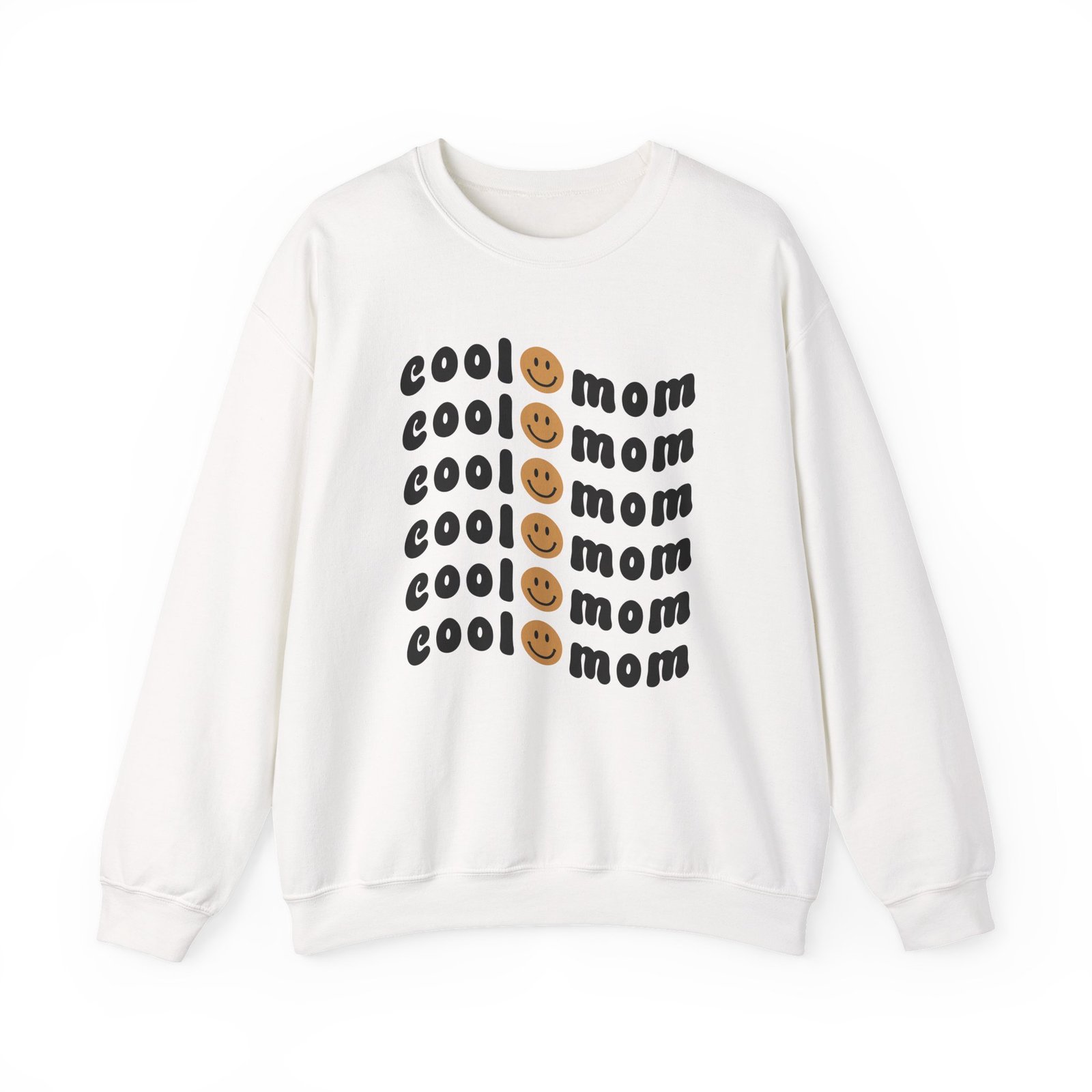 Karrie Locher Cool Mom Unisex Heavy Blend™ Crewneck Sweatshirt