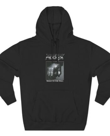 Accept Balls to the Wall Three-Panel Fleece Hoodie