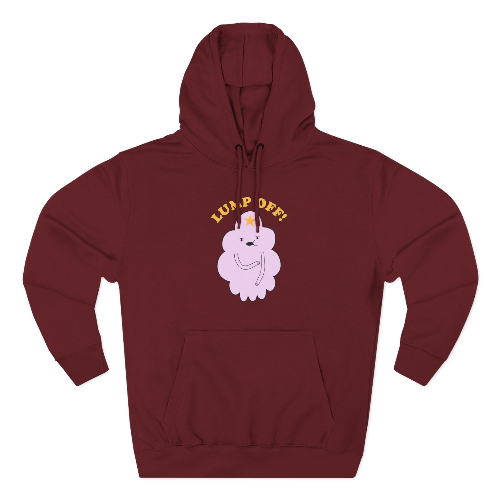 John Dimaggio Lump Off Three-Panel Fleece Hoodie