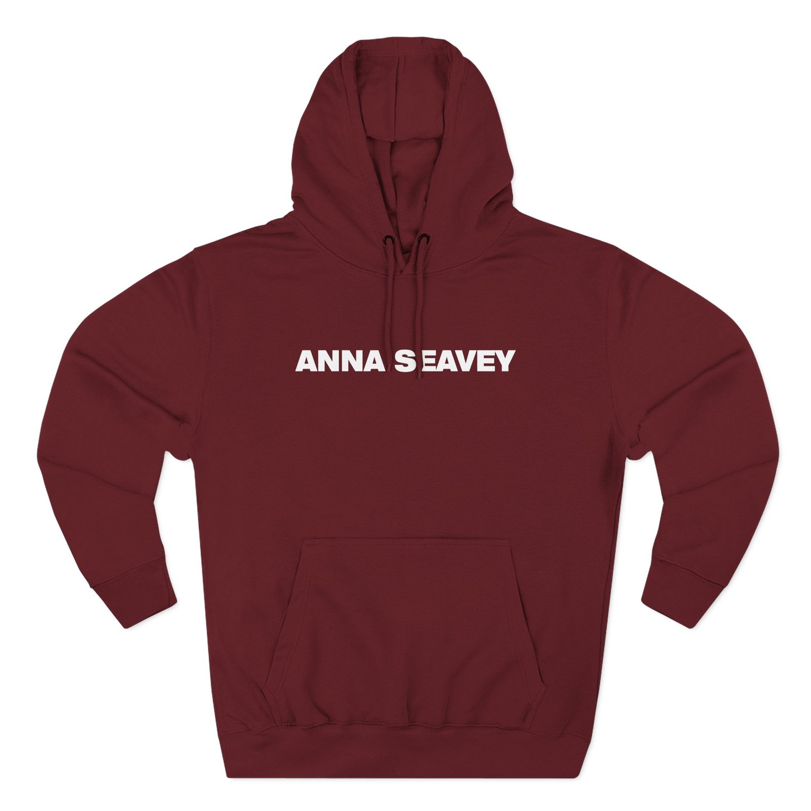 Anna Seavey Three-Panel Fleece Hoodie