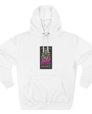 Hikaru Bongcloud Bullet Three-Panel Fleece Hoodie