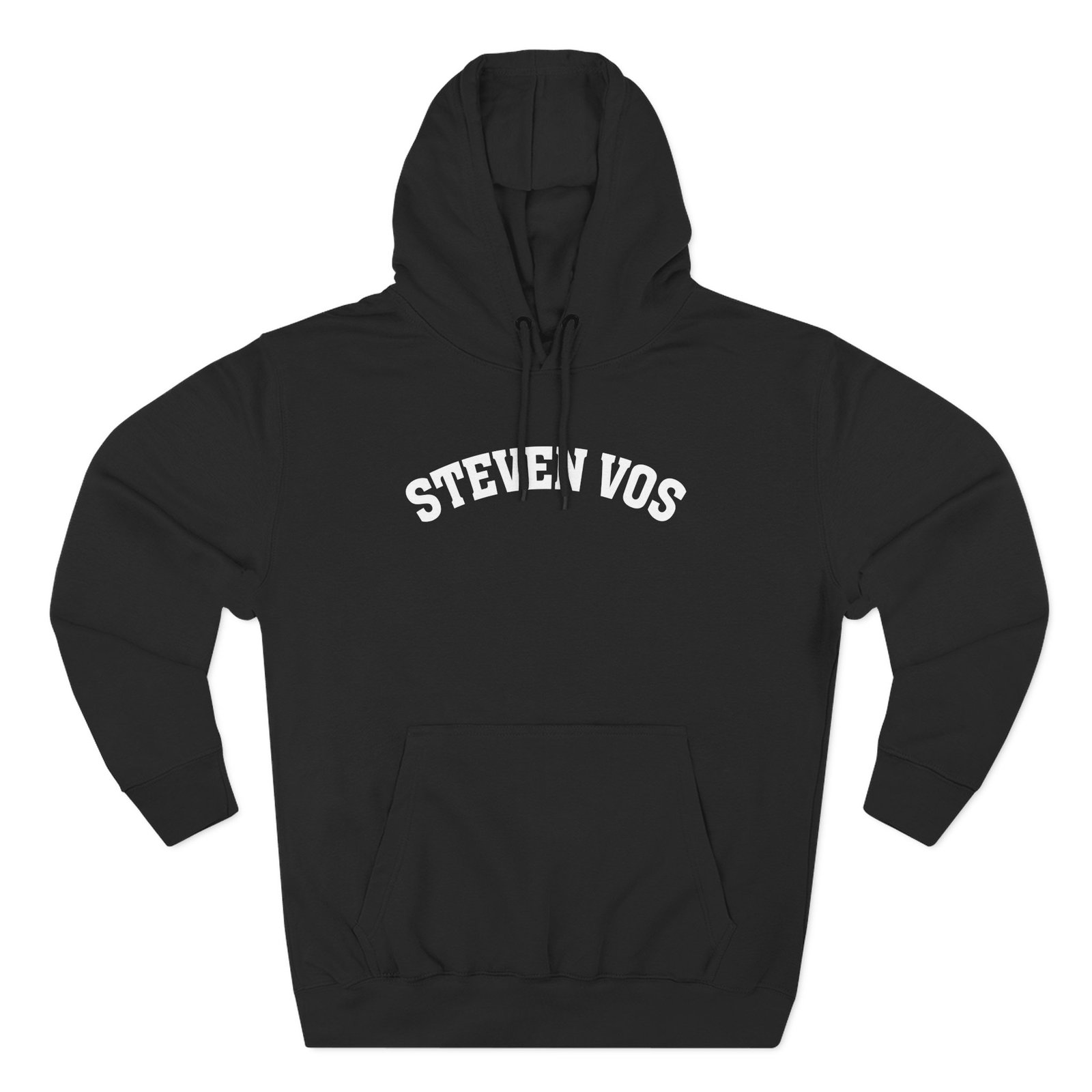 Steven Vos Three-Panel Fleece Hoodie