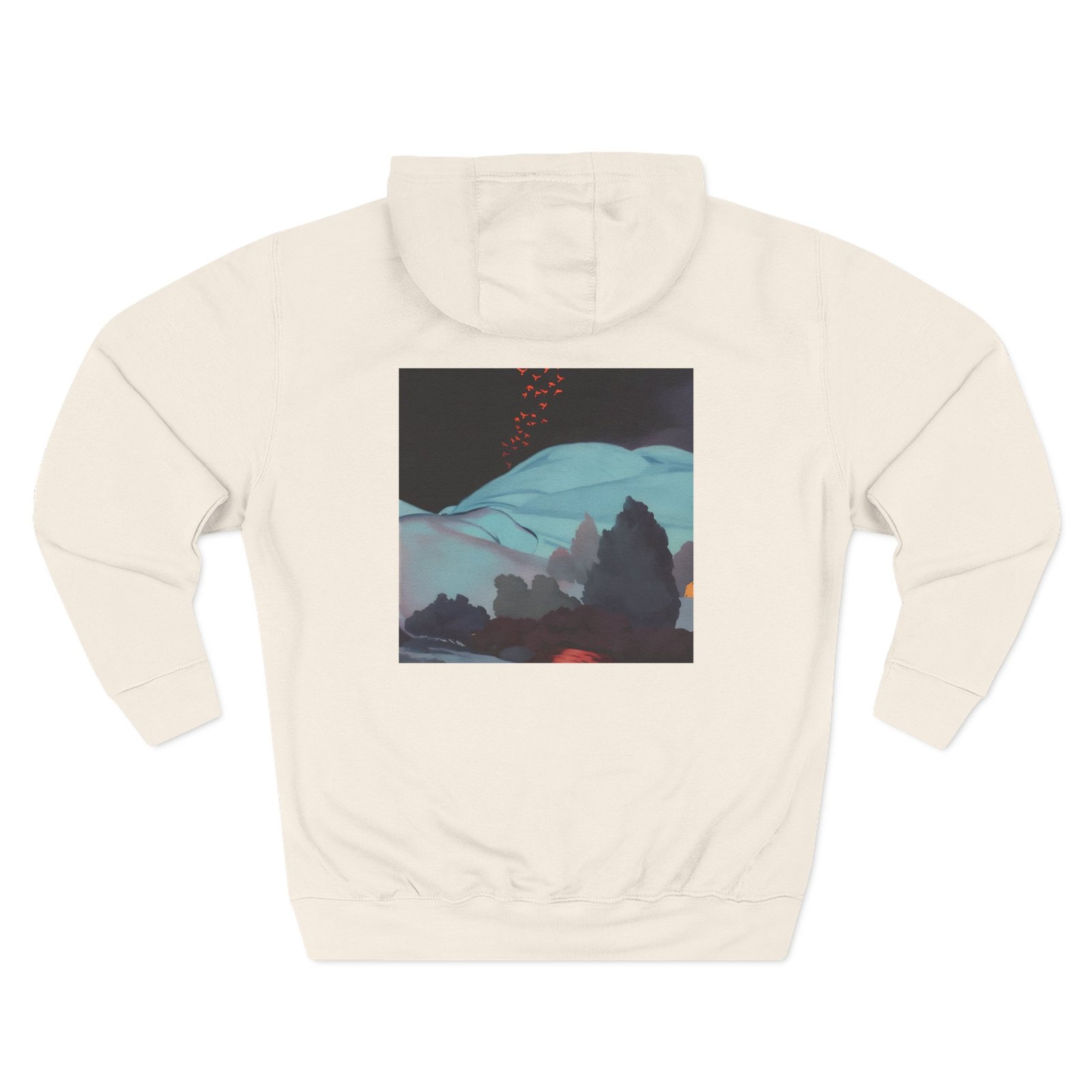 Morat A superhero Three-Panel Fleece Hoodie