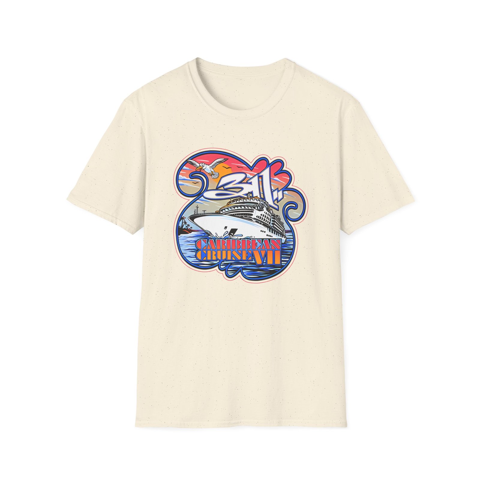 113 Love Boat Unisex Softstyle T-Shirt