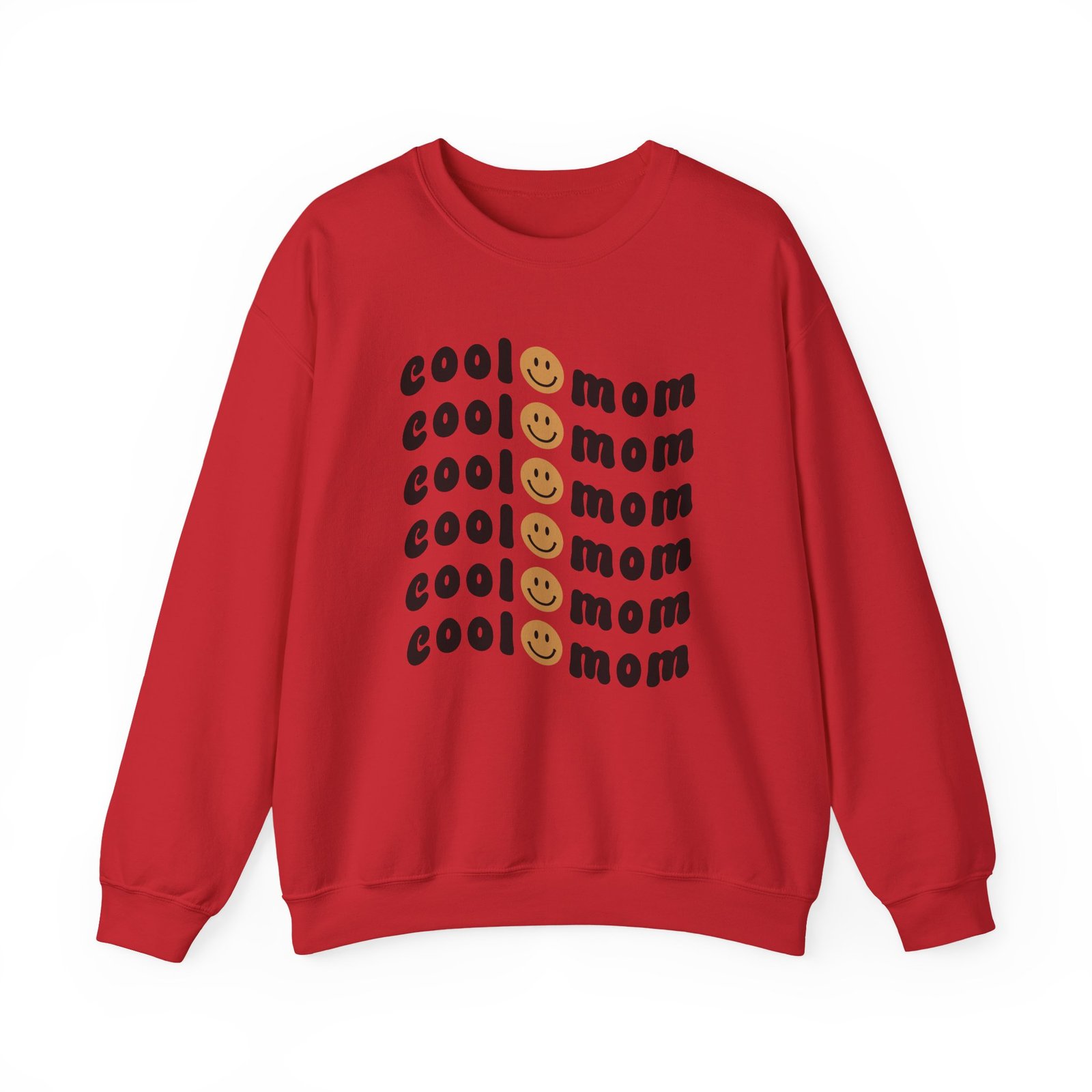 Karrie Locher Cool Mom Unisex Heavy Blend™ Crewneck Sweatshirt
