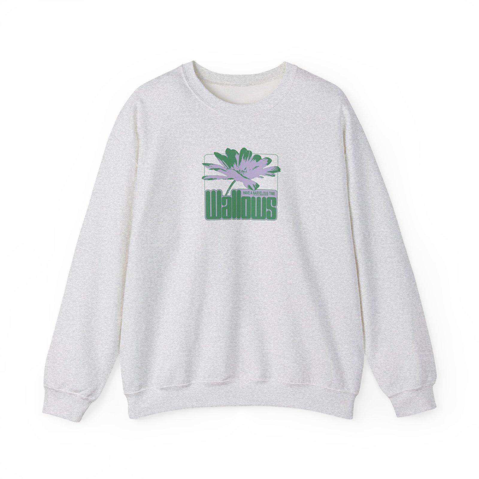 Wallows Marvelous Flower Unisex Heavy Blend™ Crewneck Sweatshirt