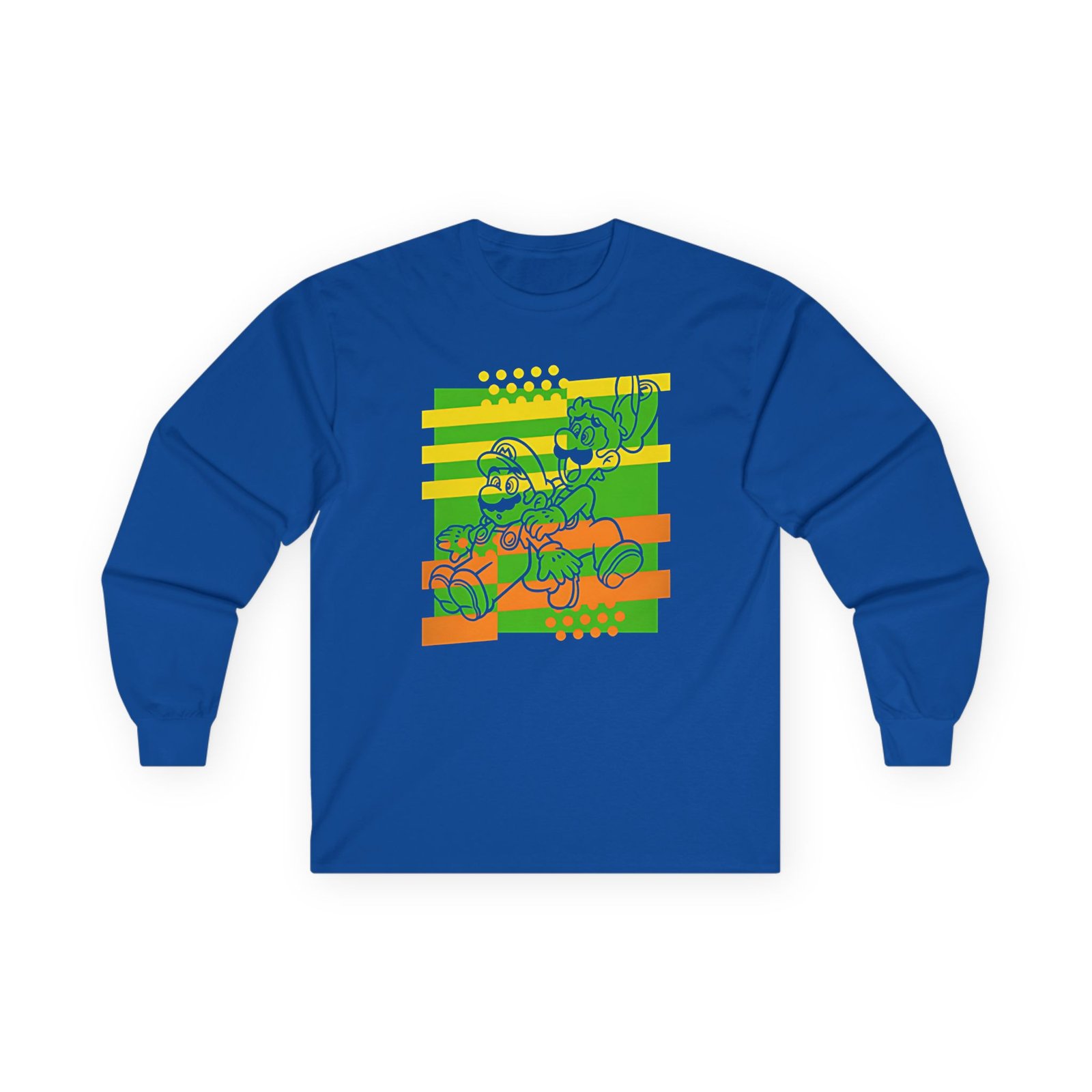 SPM and Luigi Pop Art Unisex Ultra Cotton Long Sleeve Tee