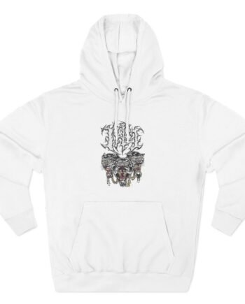 I AM Three-Panel Fleece Hoodie
