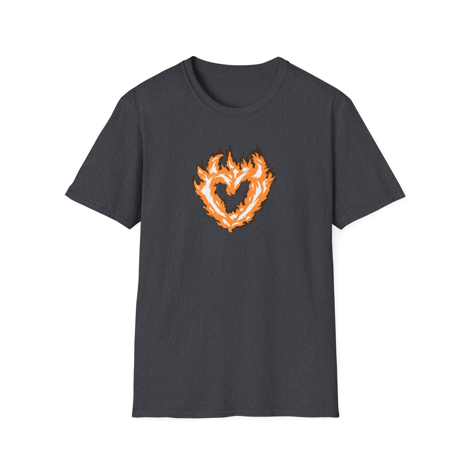 Sapnap Flame Heart Unisex Softstyle T-Shirt