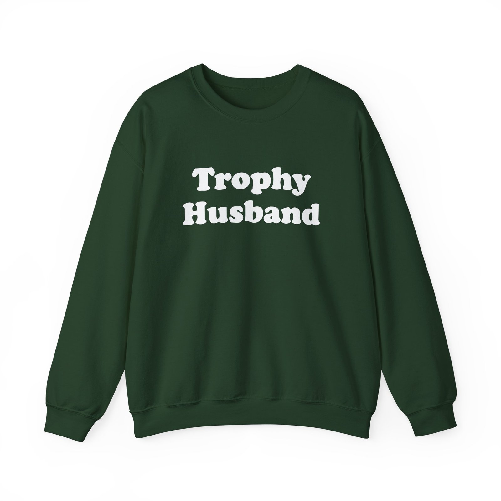 Billzo Trophy Husband Unisex Heavy Blend™ Crewneck Sweatshirt