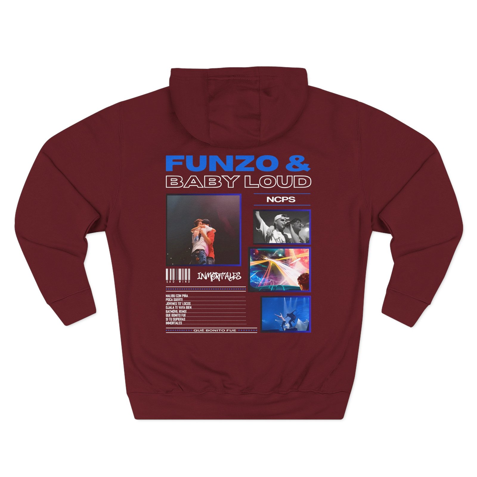 Funzo Y Baby Loud Three-Panel Fleece Hoodie