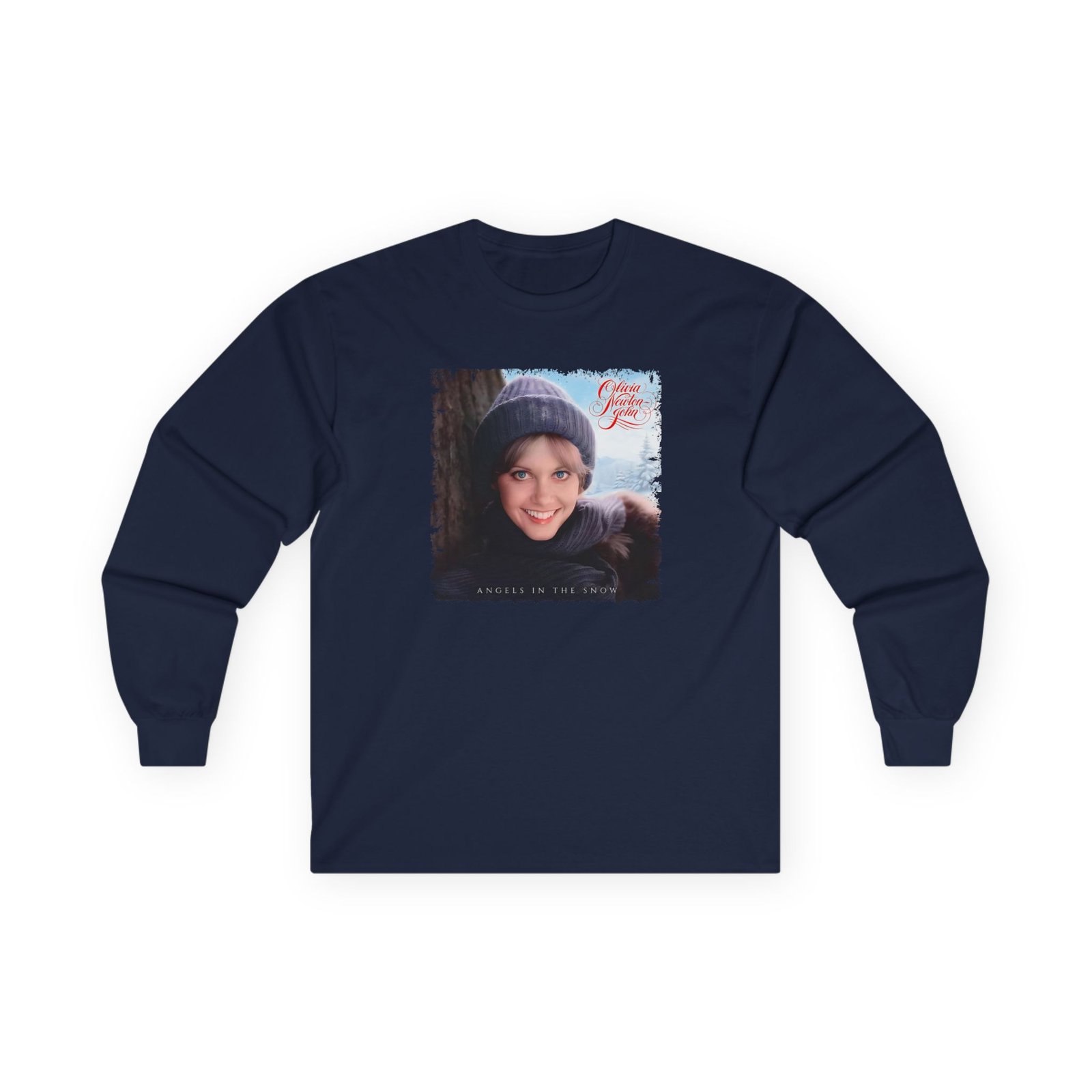 Olivia Newton John Angels in the Snow Unisex Ultra Cotton Long Sleeve Tee