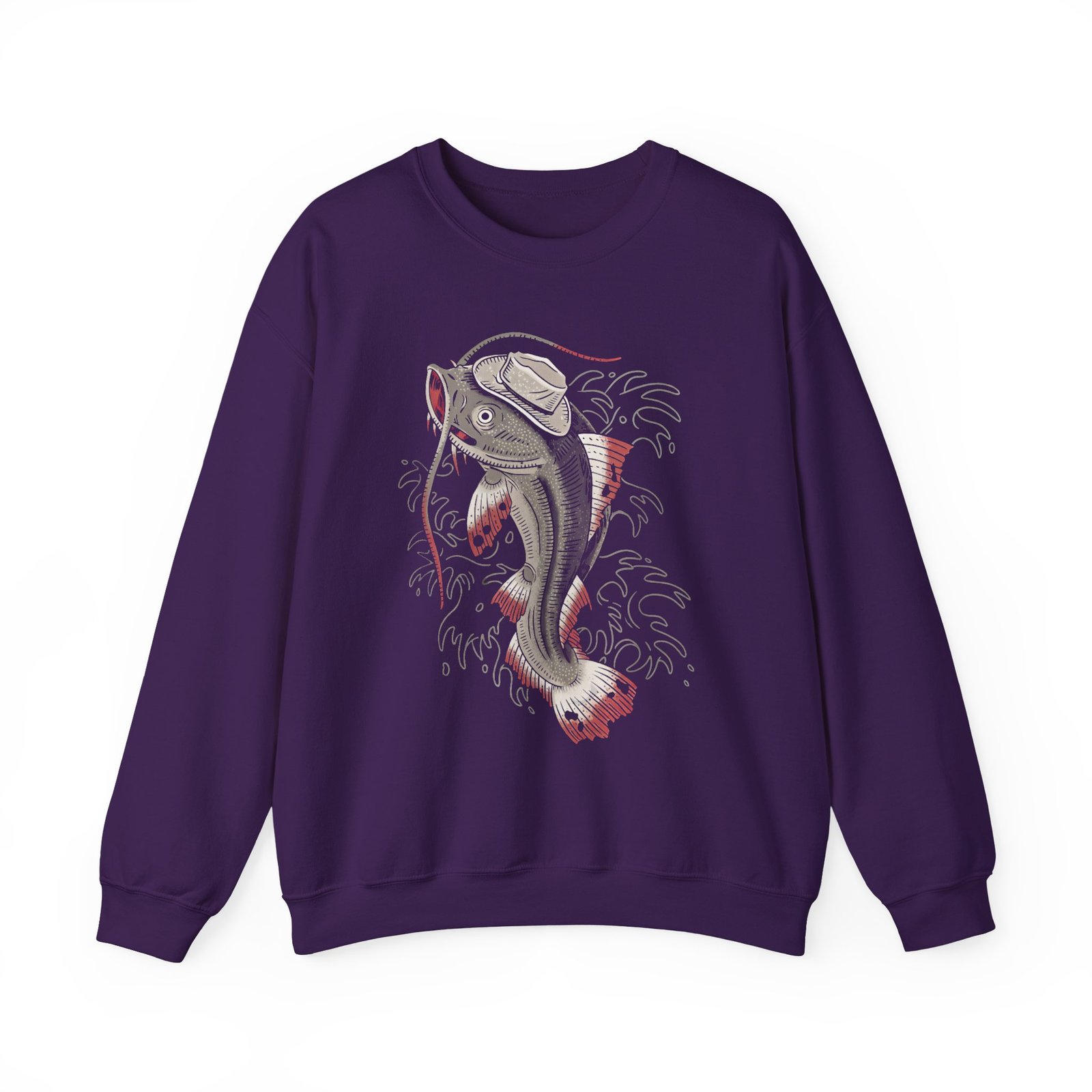 Hunt Show Down Hatfish Unisex Heavy Blend™ Crewneck Sweatshirt