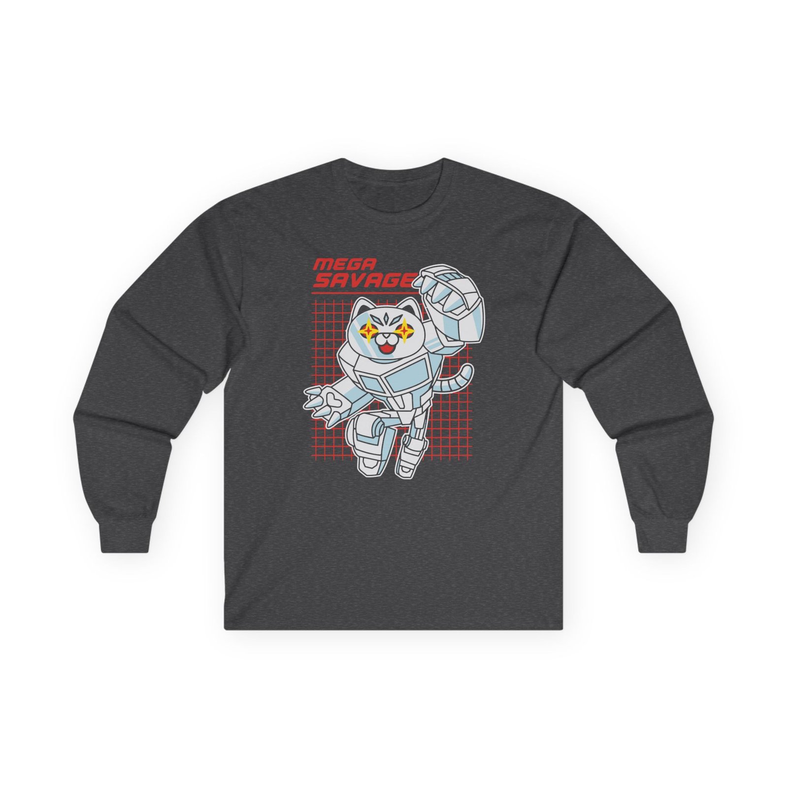 Popularmmos Mega Savage Unisex Ultra Cotton Long Sleeve Tee