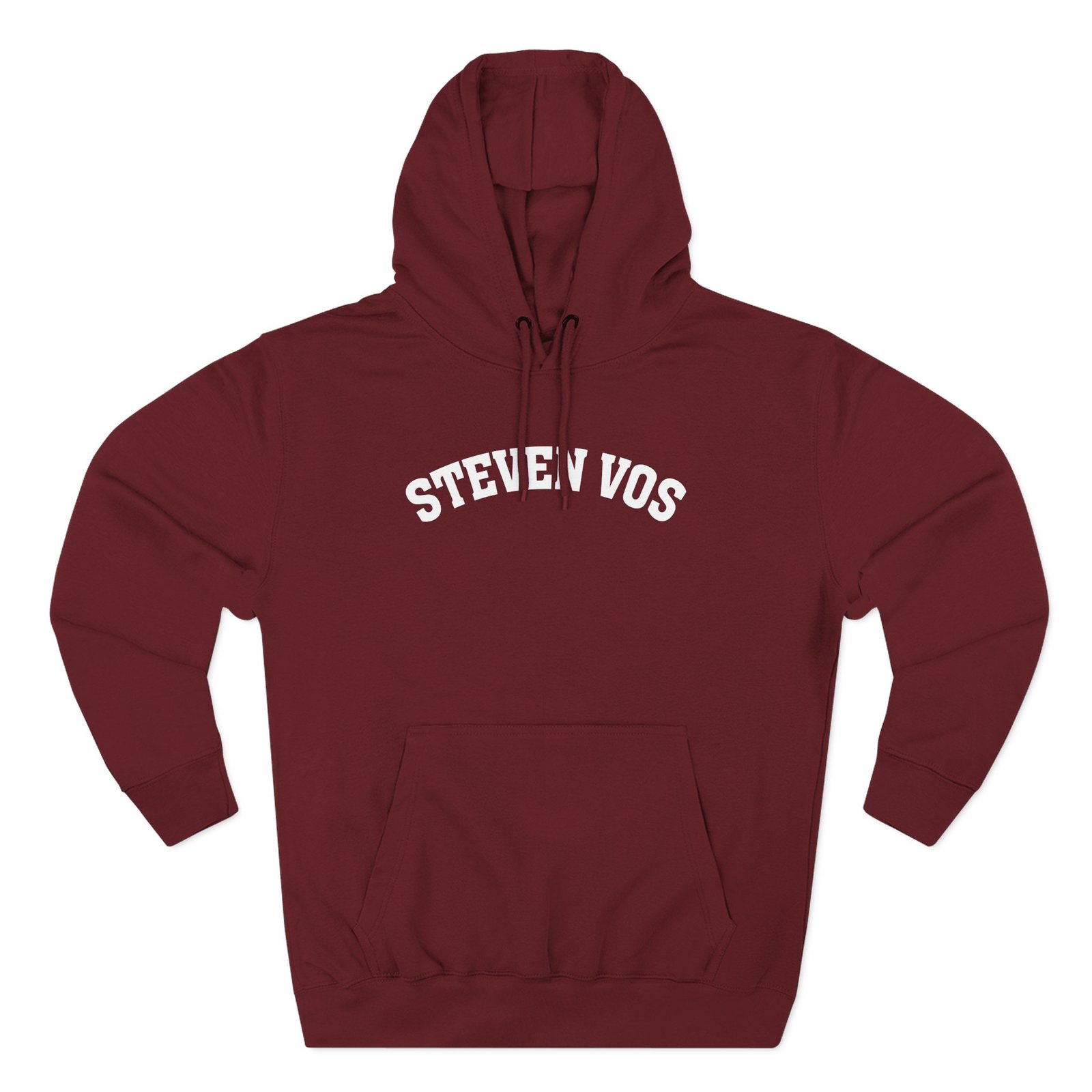 Steven Vos Three-Panel Fleece Hoodie
