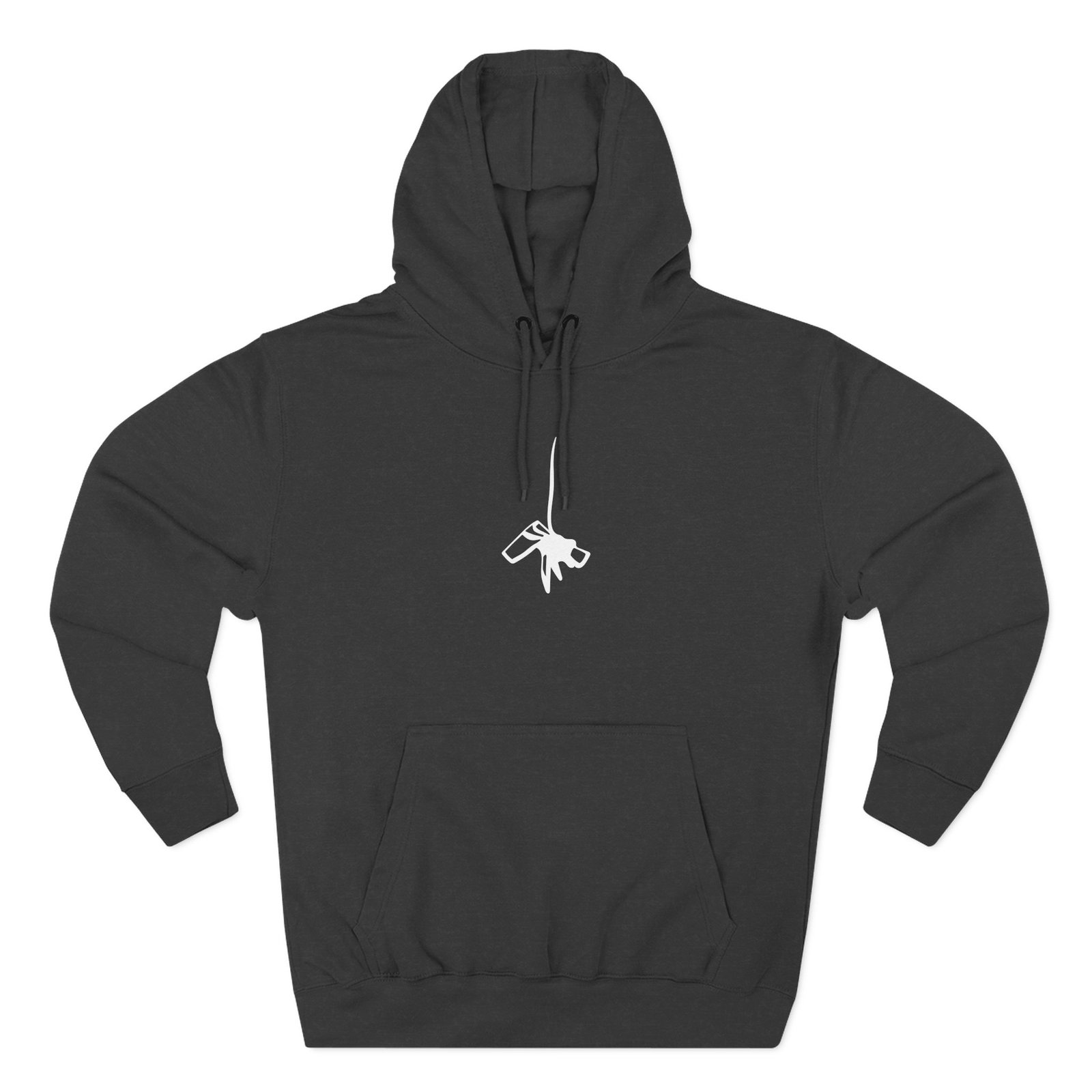 Mika Web Three-Panel Fleece Hoodie