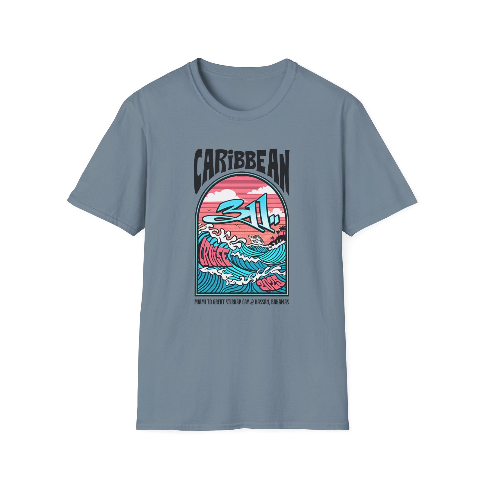 113 Caribbean Cruise 2025 Unisex Softstyle T-Shirt