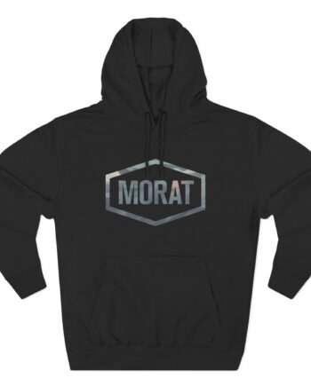 Morat A dark, shadowy vigilante Three-Panel Fleece Hoodie