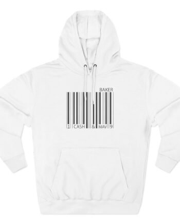 Maverick Barcode Baker Three-Panel Fleece Hoodie