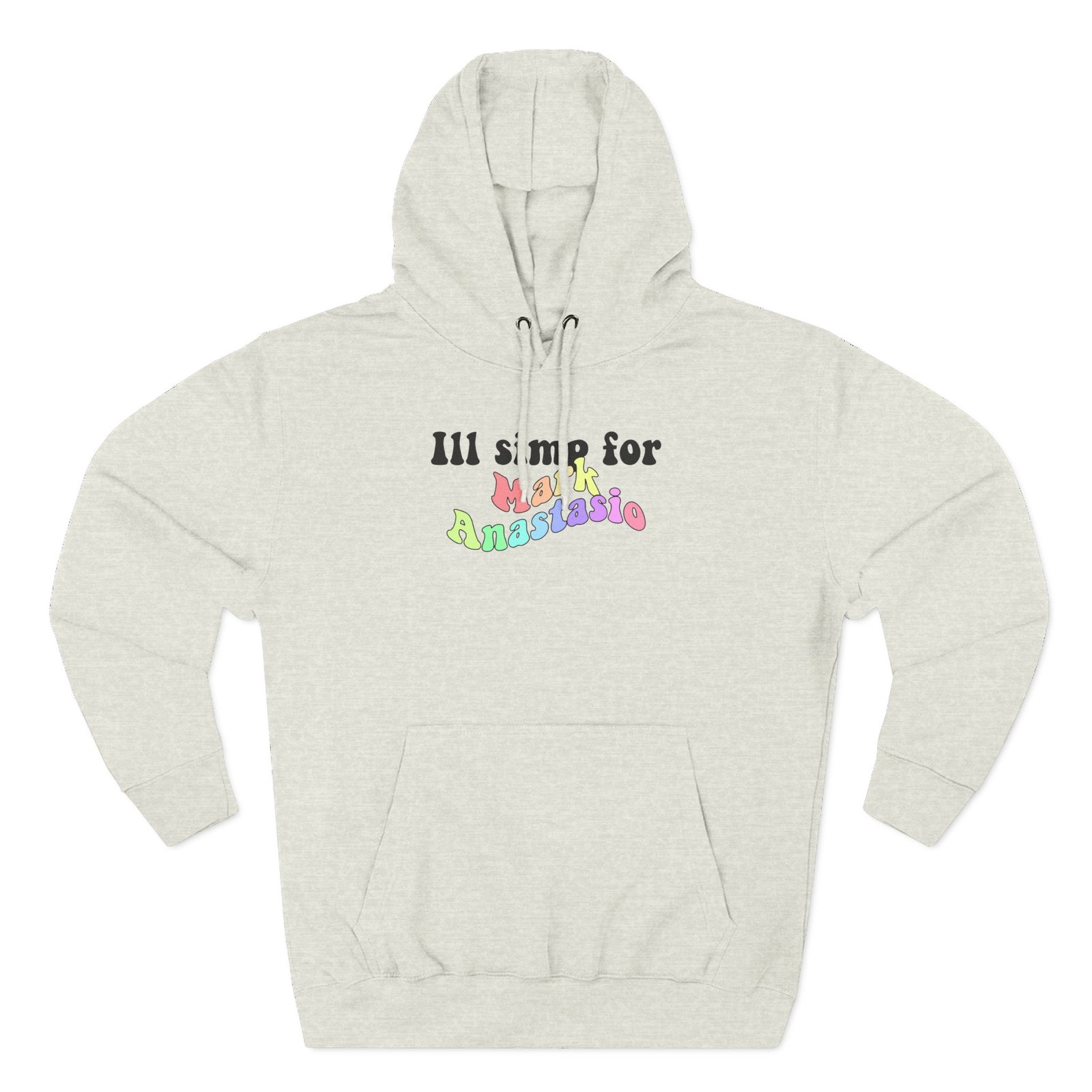 Mark Anastasio Smile Three-Panel Fleece Hoodie