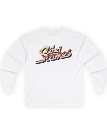 The Stroke Striped Logo Unisex Ultra Cotton Long Sleeve Tee