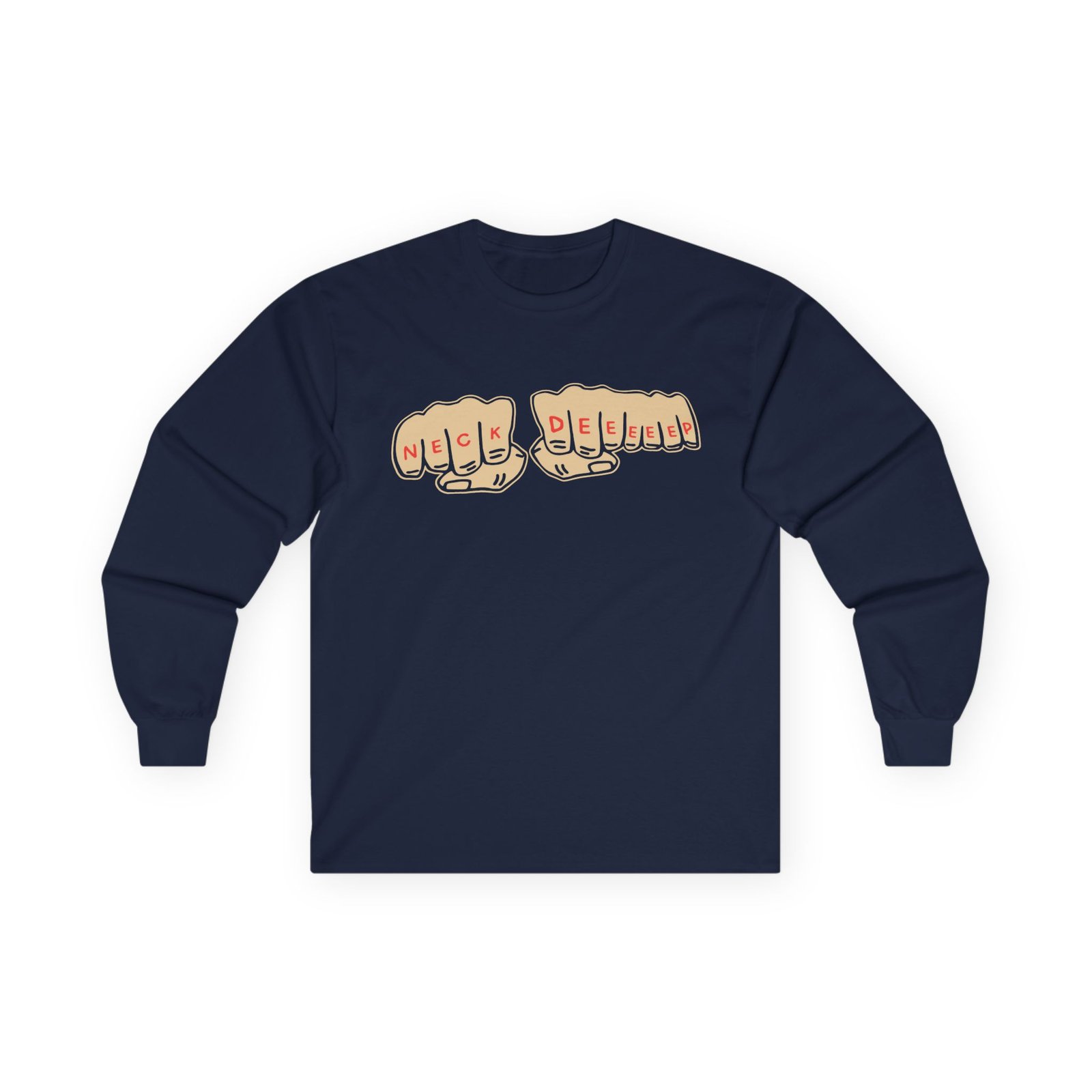 Neck Deep Fist Unisex Ultra Cotton Long Sleeve Tee