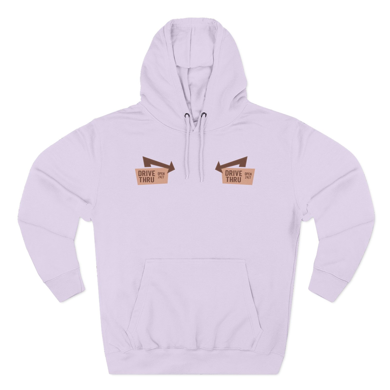 Karrie Locher Drive Thru Three-Panel Fleece Hoodie