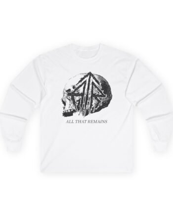 All That Remains Tie Dye Skull Unisex Ultra Cotton Long Sleeve Tee