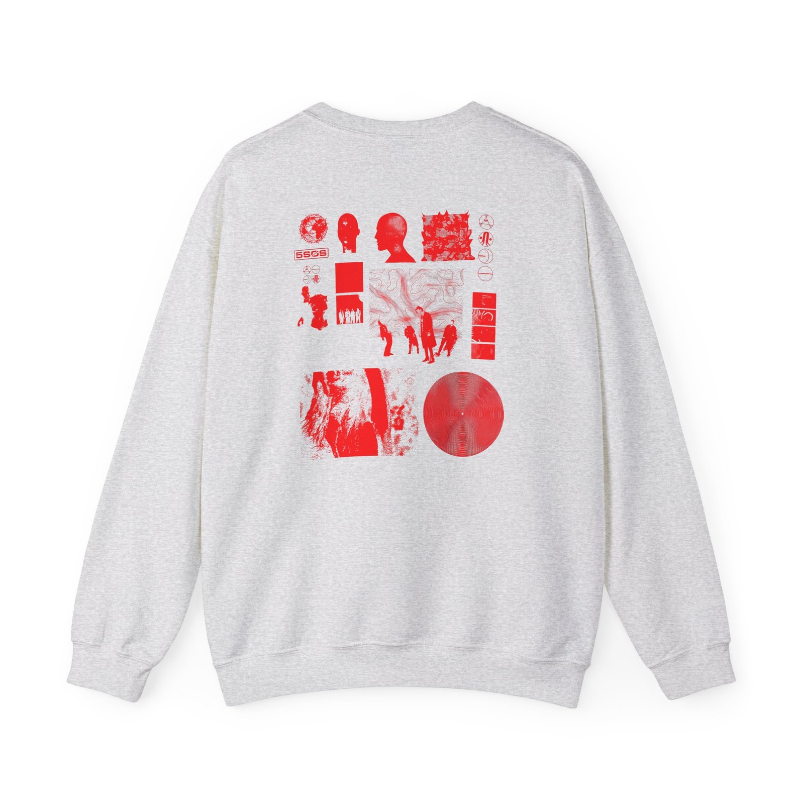 5sos Tour Unisex Heavy Blend™ Crewneck Sweatshirt