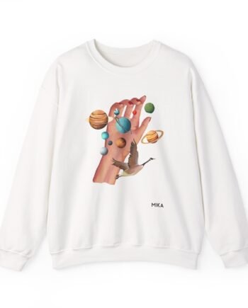 Mika Solar System Unisex Heavy Blend™ Crewneck Sweatshirt