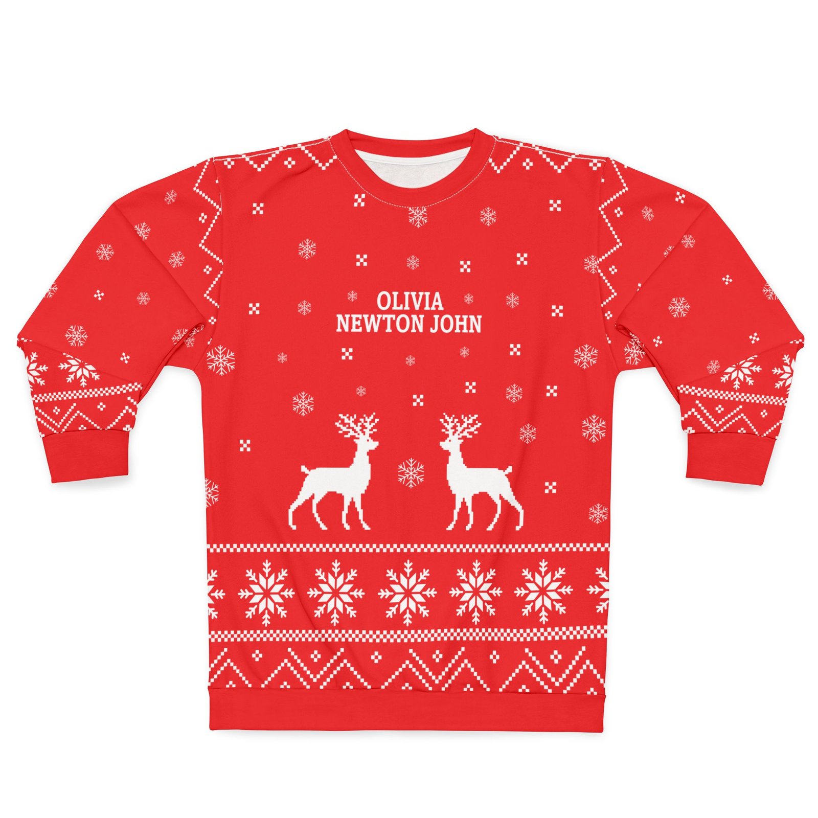 Olivia Newton John Unisex Sweatshirt (AOP)