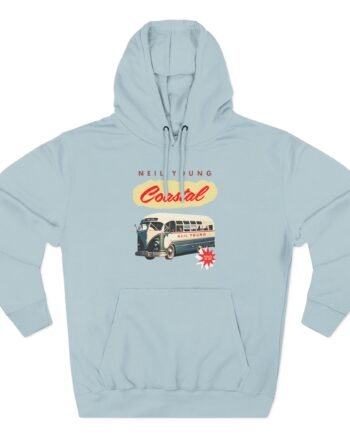 Neil Young Coastal Bus Three-Panel Fleece Hoodie